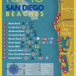 Top 10 San Diego Beaches #sandiego #beaches | San Diego Things To Do   Map Of Ocean Beach California