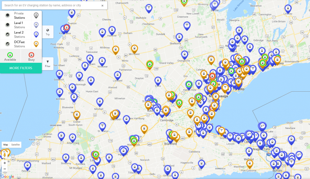 Top Apps And Websites To Find Ev Charging Stations - Electric Car Charging Stations Map Florida