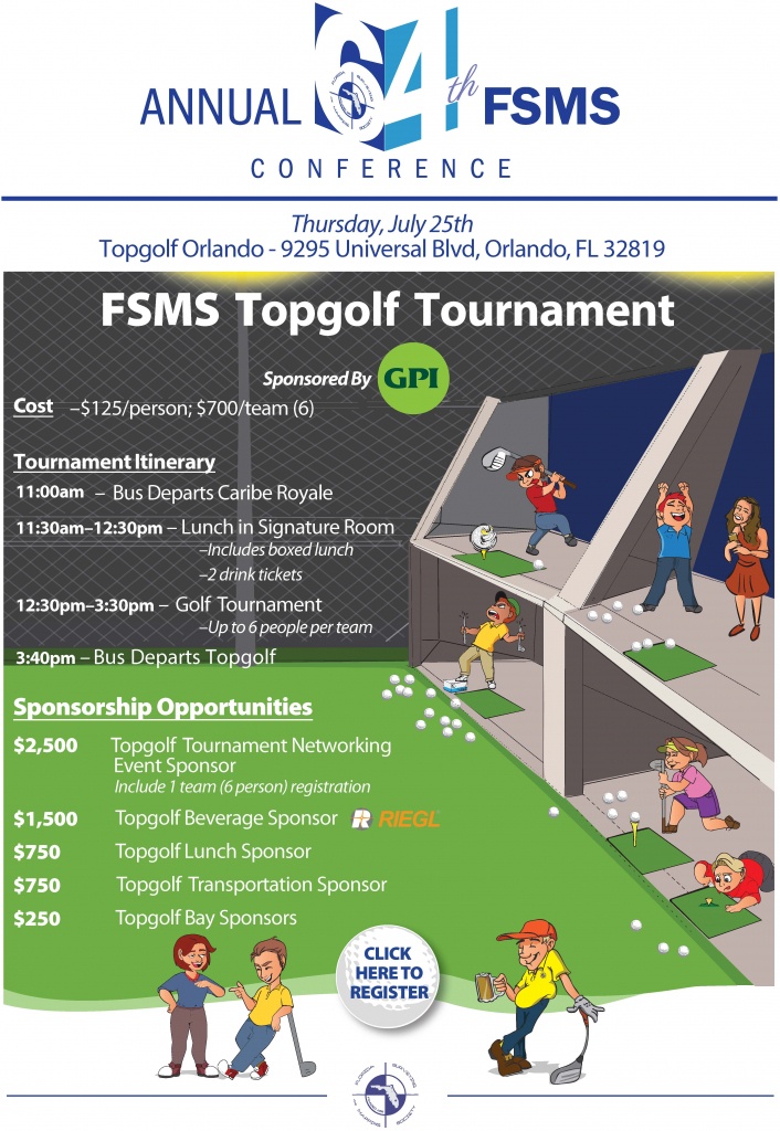 Topgolf Tournament - Florida Surveying And Mapping Society