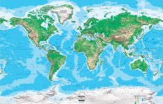 topographic world wall map miller projection printable topo maps online Topographic World Wall Map - Miller Projection - Printable Topo Maps Online