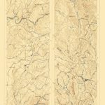 Topographical Map   Mother Lode District California 1 Of 2   1899   California Mother Lode Map