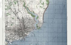 Topographical Map Print - Pensacola Florida Quad - Us Army 1944 - 23 X 27.23 - Printable Map Of Pensacola Florida