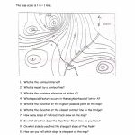 Topographic+Map+Reading+Worksheet+Answers | Topography | Map   Map Reading Quiz Printable