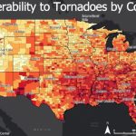 Tornado Map Shows Which Parts Of The U.s. Are Most Vulnerable   The   Texas Property Map