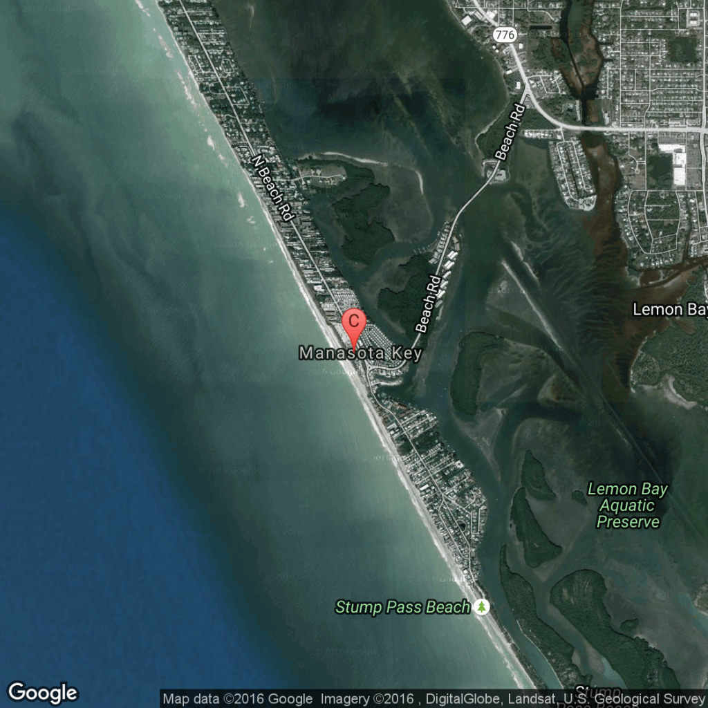 Tourism In Englewood, Florida | Usa Today - Manasota Key Florida Map