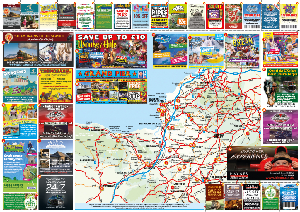 Tourist Map And Publication Advertising Distributed Through Our Network - Blackpool Tourist Map Printable