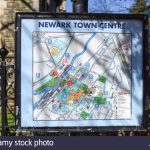 Town Centre Map Stock Photos & Town Centre Map Stock Images   Alamy   Printable Street Map Of Harrogate Town Centre