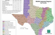 Tpwd: Agricultural Tax Appraisal Based On Wildlife Management - Texas Deer Hunting Zones Map