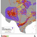 Tracking The Drilling Rig Feeding Frenzy   Texas Oil Rig Fishing Map