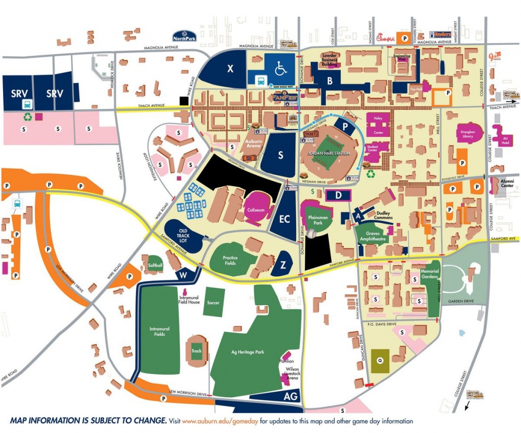 Traffic And Parking Tips For Saturday&amp;#039;s Auburn-Texas A&amp;amp;m Game (Au - Texas A&amp;amp;amp;m Football Parking Map
