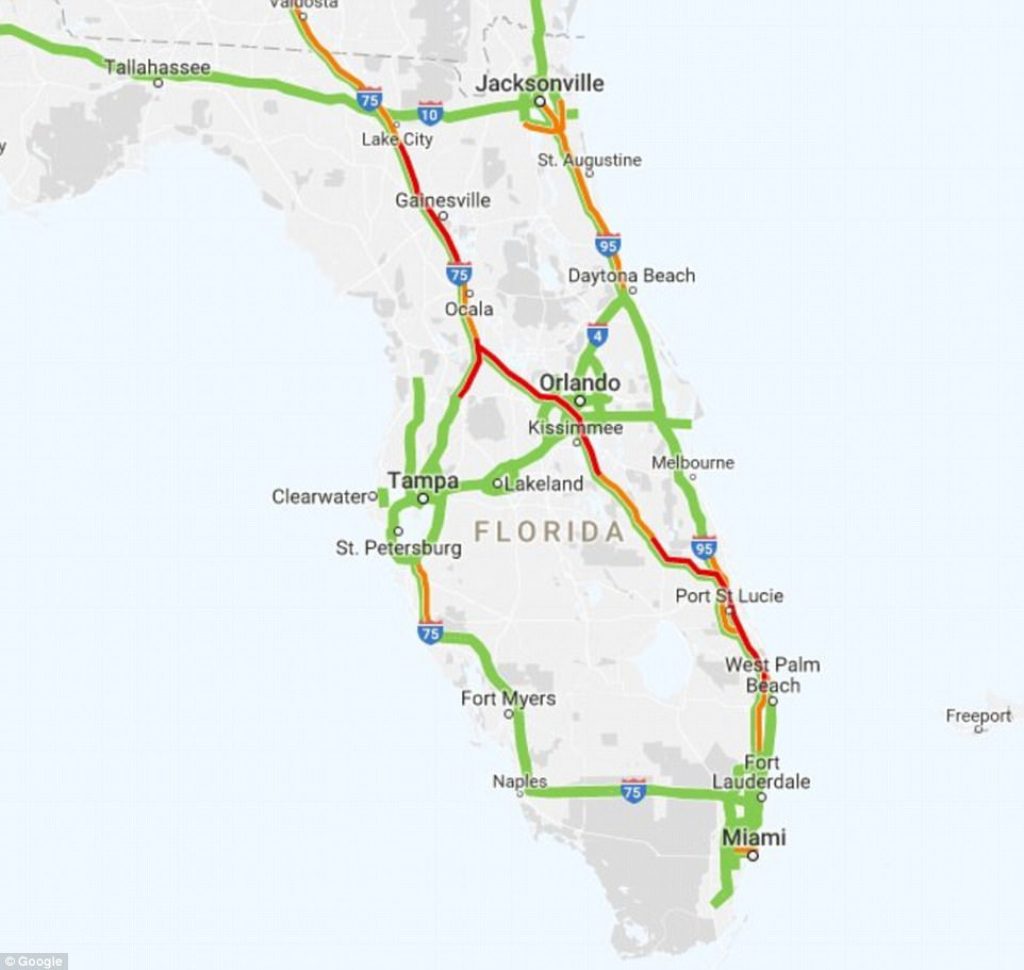 Traffic Map Florida (95+ Images In Collection) Page 2 - Florida Traffic ...