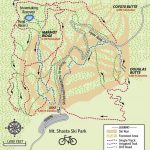 Trail Map – Mt. Shasta Ski Park   Mount Shasta California Map