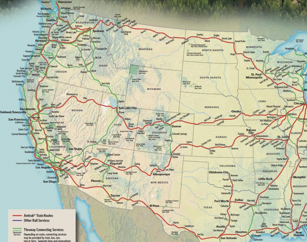 Train Links California State Map California Zephyr Route Map Amtrak - California Zephyr Route Map