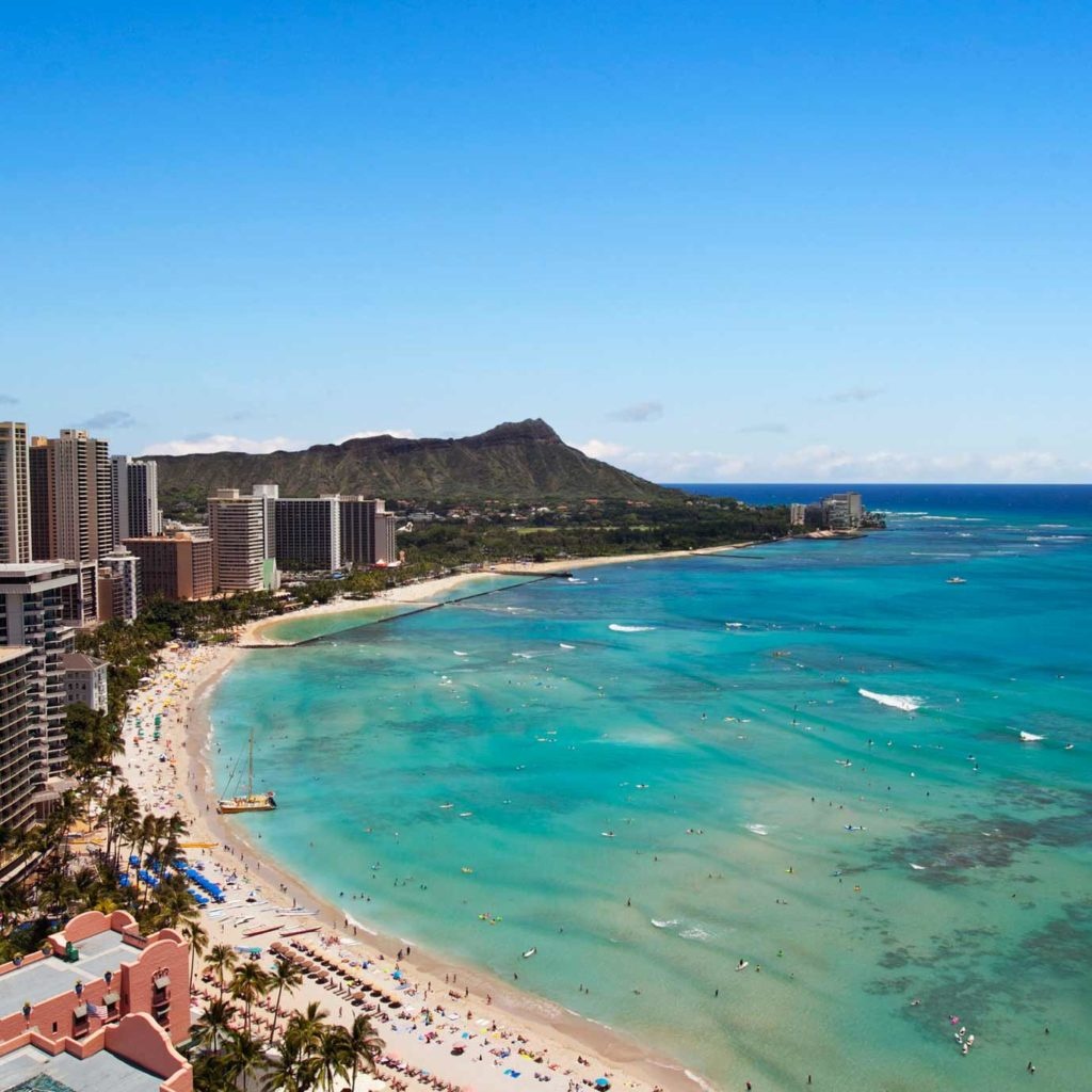 Travel Inspiration - Destination Guide To Hawaii | Marriott Hawaii - Spg Hotels California Map
