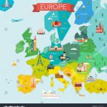 Travel Map Of Europe   World Wide Maps   Europe Travel Map Printable