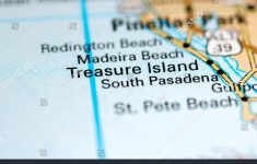 Treasure Island Florida Usa On Map Stock Photo (Edit Now) 1120492037 - Treasure Island Florida Map