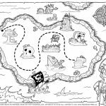 Treasure Map Coloring Pages Pirate Treasure Map Coloring Pages Free   Free Printable Treasure Map