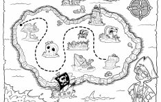 Treasure Map Coloring Pages Pirate Treasure Map Coloring Pages Free - Pirate Treasure Map Printable