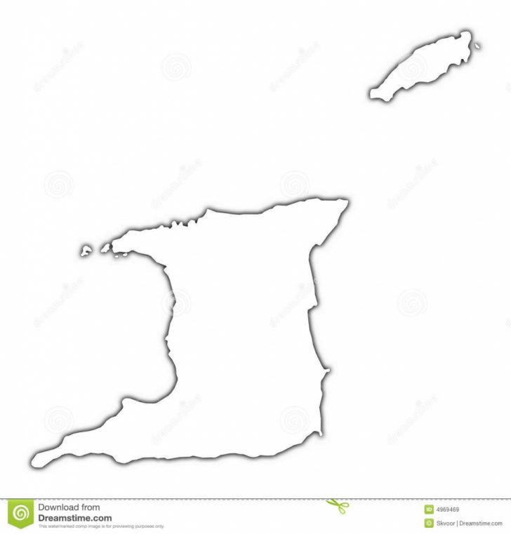 Printable Map Of Trinidad And Tobago