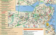Trolleytours - Boston Old Town Trolley Route Map | Usa - Printable Map Of Downtown Boston