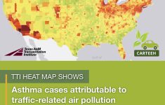 Tti Creates New Heat Map Showing Relationship Between Traffic - Texas Population Heat Map