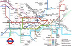 Tube Map, London Underground | L D N In 2019 | London Tube Map - Printable London Underground Map