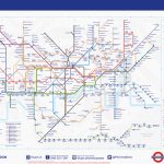 Tube   Transport For London   Printable Map Of The London Underground