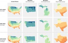 Two Government Agencies. Two Different Climate Maps. | Fivethirtyeight - Usda Zone Map Texas