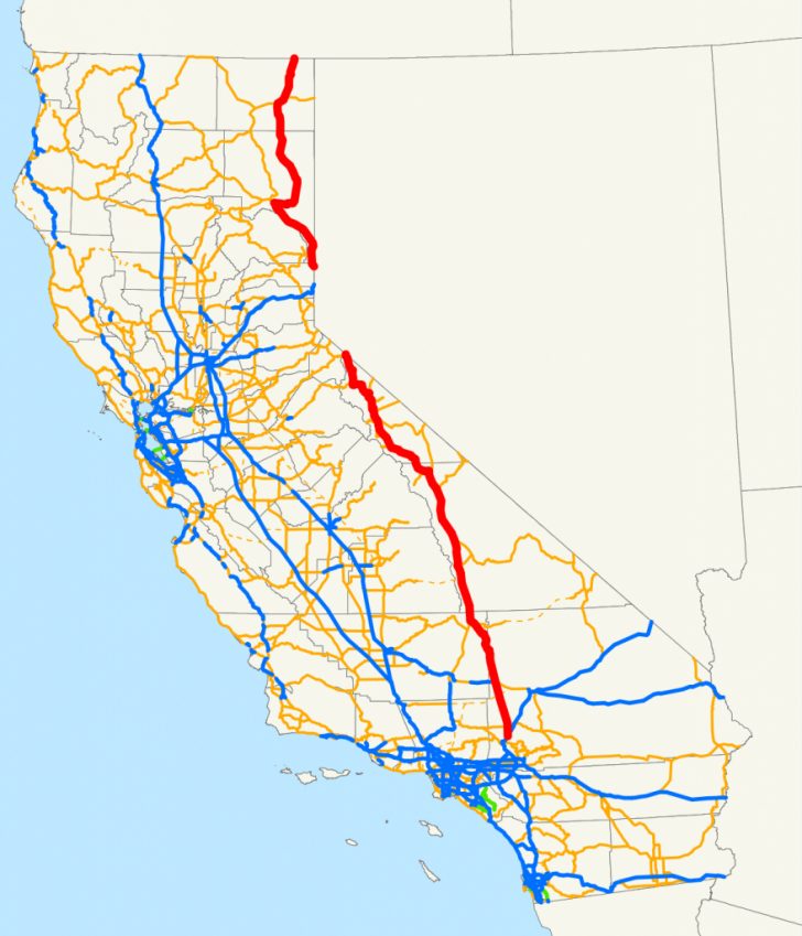 U S Route 395 In California Wikipedia Lone Pine California Map 728x849 