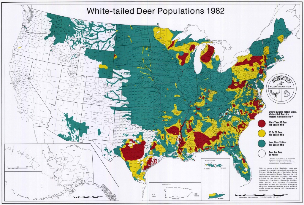 Uga : Scwds - Historic Wildlife Range Maps - Mule Deer Population Map Texas