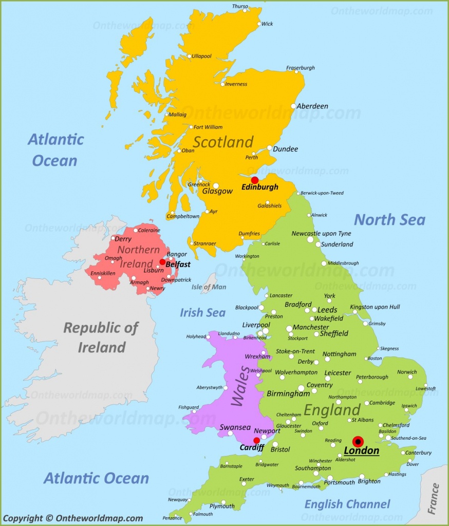 Uk Maps | Maps Of United Kingdom - Printable Map Of Great Britain