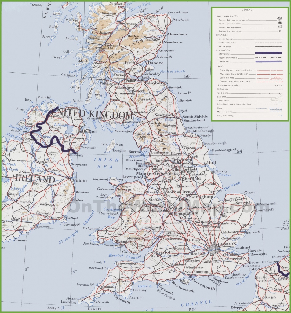 Uk Maps | Maps Of United Kingdom - Printable Map Of Uk Towns And Cities