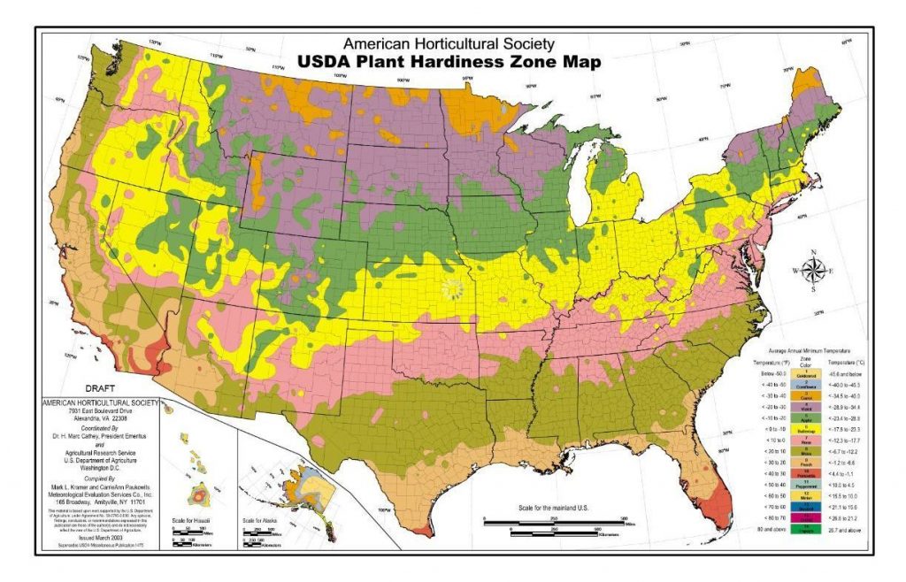 Understanding A Heat Zone Map For Gardening In Chicago - Lawnstarter ...