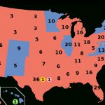 United States Electoral College   Wikipedia   Blank Electoral College Map 2016 Printable