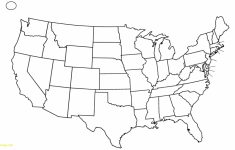 United States Map Blank Outline Fresh Free Printable Us With Cities - Free Printable Usa Map With States