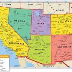 United States Map Southwest Region   Southwest Region Map Printable