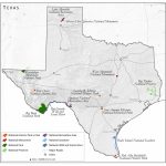 Units Of The National Parks System | South Writ Large   National Parks In Texas Map