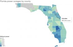 Update: Irma/florida Power Outage Map And How Long Repairs Could - Power Outages In Florida Map
