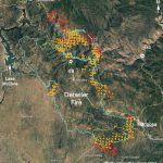 Updated Map Of Detwiler Fire Near Mariposa, Ca   Wednesday Afternoon   California Fires Map Today