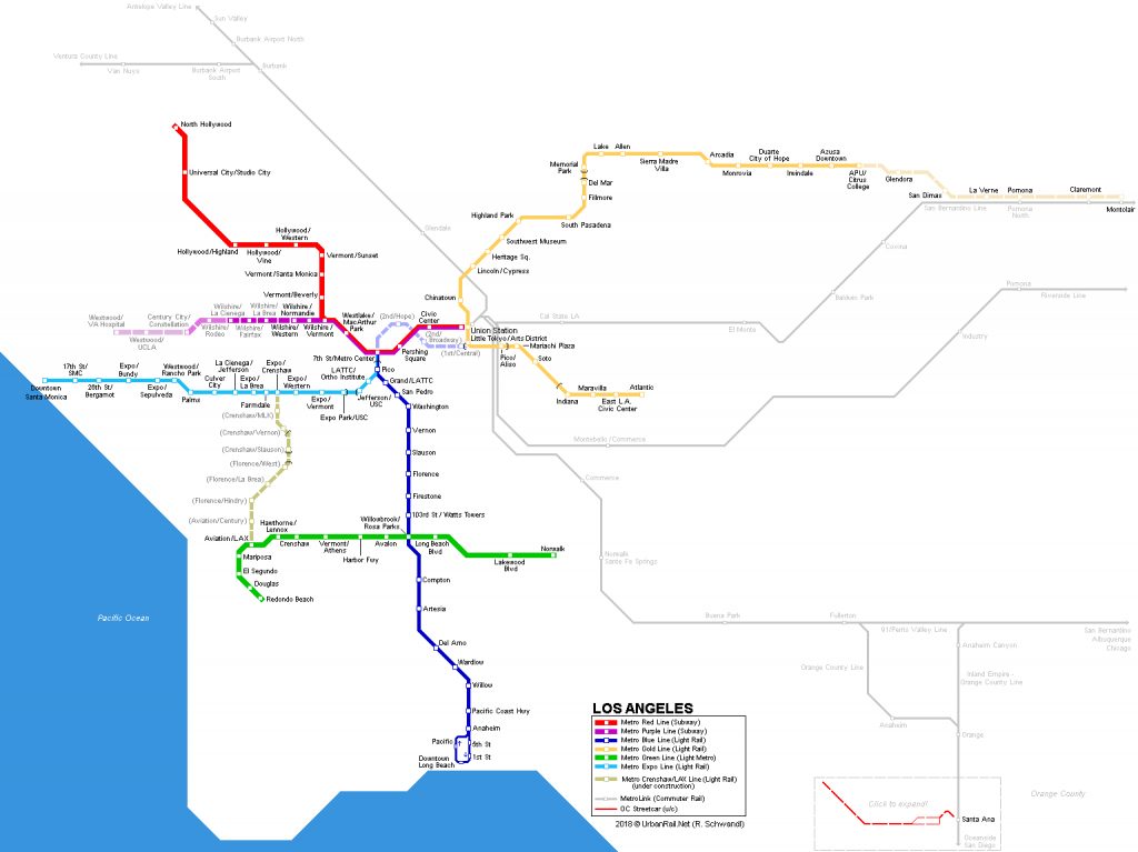 Urbanrail > America > Usa > California > Los Angeles - Metro ...