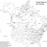 Us And Canada Printable, Blank Maps, Royalty Free • Clip Art   Free Printable Map Of North America