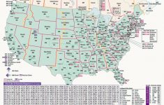 Us Area Code And Timezone Map Printable 786 Area Code 786 Map Time - Printable Us Map With Time Zones And Area Codes