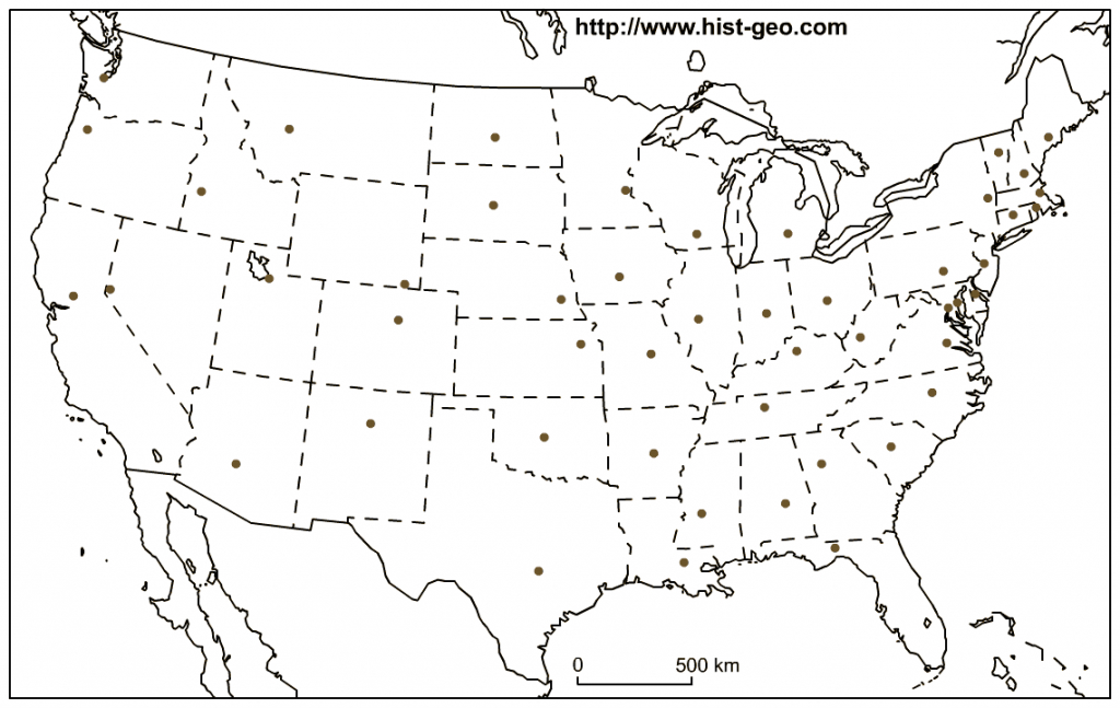 State Capitals Quiz Printable Printable World Holiday