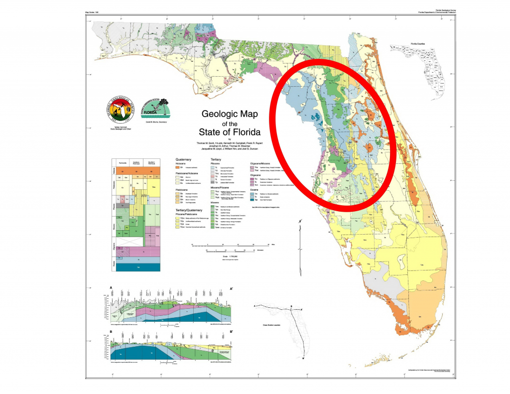 Florida Sinkhole Zone Map