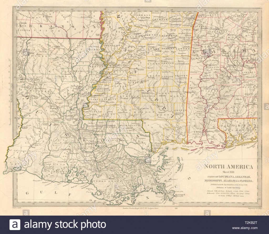 Us Gulf Coast. Louisiana Mississippi Alabama Florida Panhandle. Sduk - Us Map Of Alabama And Florida