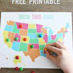 Us Map Game {Free Printable Us State Map} | Summer Fun | U.s. States   Free Printable Us Map For Kids