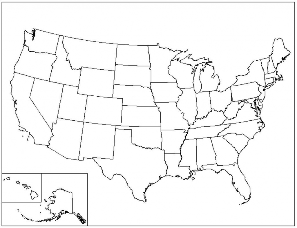 Us Map Printable Pdf Blank Us State Map Printable Printable United - Printable United States Map Pdf