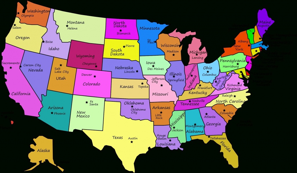 Us Map Quiz Owl And Mouse New State Capitals Puzzle Unique States - Us Map Quiz Printable Free