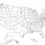 Us Map With States And Capitals And Travel Information | Download   Free Printable United States Map With State Names And Capitals
