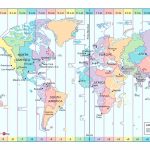 Us Map With Time Zone Lines World Longitude And Clock | Original   Printable Time Zone Map For Kids
